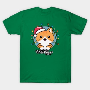 Cat Christmas T-Shirt